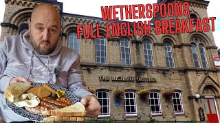 WETHERSPOONS FULL ENGLISH BREAKFAST  Is it all hype   Food Review  WETHERSPOONS WEEK  Day 3 [upl. by Sallad]