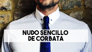 ¿Cuál es el nudo de corbata más RÁPIDO y FÁCIL de atar Video tutorial de cómo atar un nudo oriental [upl. by Innob]