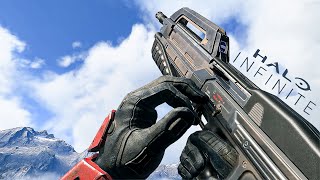 Halo Infinite  All Weapons Showcase  2021  2024 [upl. by Nonaihr]