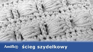 Fantazyjny ścieg na szydełku kocyki dla dzieci torby swetry Crochet baby blanket stitch [upl. by Fatsug]