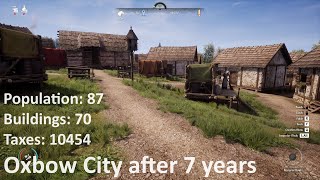 Medieval Dynasty  Oxbow City Tour after 7 years  Part 1  No Commentary Gameplay [upl. by Nnarual]