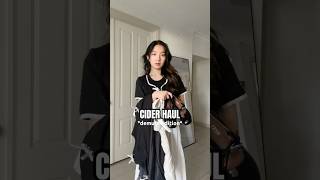 Cider try on haul 🤍 demure edition ✨shopcider cidergang ciderhaul outfits outfitideas demure [upl. by Parry]