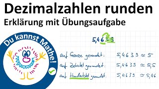 Dezimalzahlen runden [upl. by Forcier]