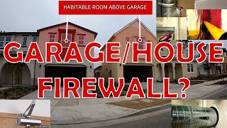 The GarageHouse Separation Wall Is Not A Firewall IRCCRC [upl. by Laurice]