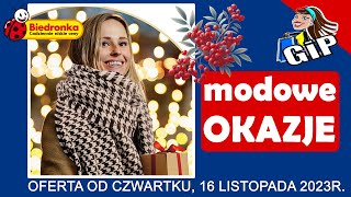 𝐁𝐈𝐄𝐃𝐑𝐎𝐍𝐊𝐀 🐞  Nowa Oferta od Czwartku 16112023  Modowe Okazje [upl. by Noevart]