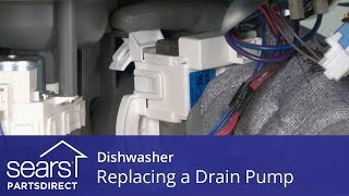 Replacing the Drain Pump on a Dishwasher [upl. by Hunger]