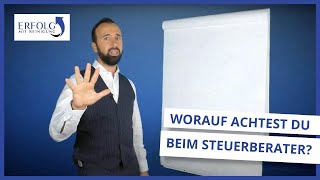 So wählst du einen Steuerberater für deine Reinigungsfirma aus  Erfolg mit Reinigung [upl. by Claudell530]