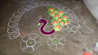 diwali kolam [upl. by Rannug57]