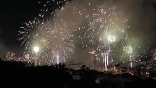 Fireworks at Madeira Island FULL 7 Minutes 2021 HappyNewYear reycisco firework 2020  2021 [upl. by Ariella]