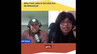 Why Tech Jobs in the USA Are So Attractive science technology subscribe podcast [upl. by Repard]