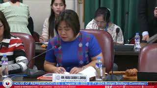 LIVE  Sumalang ang OVP sa deliberasyon ng Kamara sa panukalang 2024 national budget [upl. by Bazluke738]