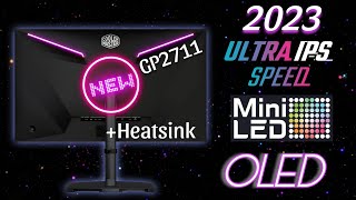 Cooler Master Unveils New OLED IPS amp Mini LED  Heatsink Monitors [upl. by Ahsenor2]