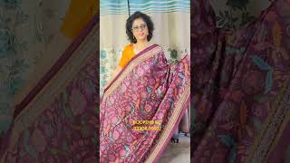 KALAKRITII ।। PASHMINA SILK ।। PRINTED SAREE ।। WHATSAPP NO 93308 39912 ।। [upl. by Ttcos87]