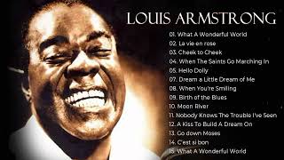 Louis Armstrong Greatest Hits  The Very Best Of Louis Armstrong 2023 [upl. by Lebama]