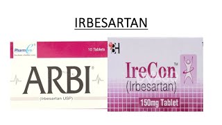 Irbesartan ArbiIrecon uses Dosage side effects review in Hindi or Urdu [upl. by Ellenij]