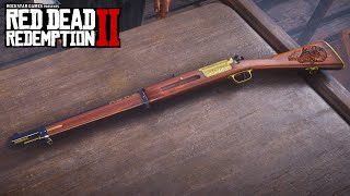 RED DEAD REDEMPTION 2  BOLT ACTION RIFLE Weapons Customization amp Showcase [upl. by Swain]