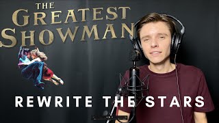 Rewrite The Stars Zac Efron Part Only  Karaoke  The Greatest Showman [upl. by Wenn]