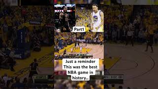 2016 Cavs Vs Warriors Game 7 Part 1 shorts basketball nba lebronjames stephencurry [upl. by Estas]