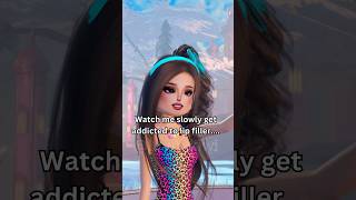 watch me slowly get addicted to lip filler in dress to impress roblox ib rbx1uved1t3 on tiktok [upl. by Eiznekam277]