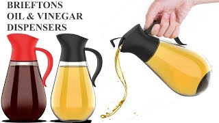 Brieftons Oil and Vinegar Dispensers  How to Use [upl. by Toma818]