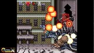 Contra III The Alien Wars SNES  All Stage Boss Gameplay [upl. by Nauqyaj857]