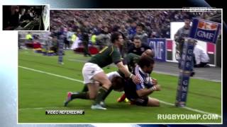 France vs South Africa Highlights  November 2013 [upl. by Merilee753]