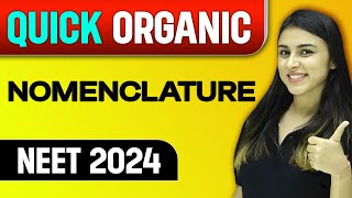 𝗡𝗼𝗺𝗲𝗻𝗰𝗹𝗮𝘁𝘂𝗿𝗲  Revise Organic Chemistry for NEET 2024 [upl. by Zola]