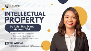 Intellectual Property by Atty Mae Diane Azores [upl. by Idyak]