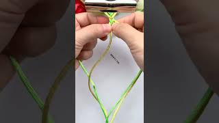 Different fourstrand braids braiding skills sharing pure handmade braiding braiding tutoria [upl. by Montfort276]