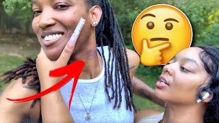 HICKEY PRANK ON GIRLFRIEND SHE BROKE UP WITH ME 💔 [upl. by Halladba30]