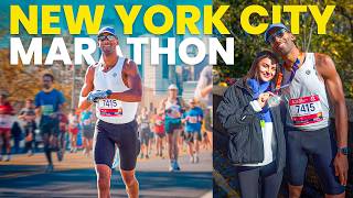 What its like to RUN the New York City MARATHON 2024 [upl. by Ellenod]