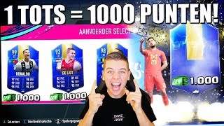 1 TOTS  1000 FIFA PUNTEN AAN PACKS [upl. by Karole]