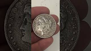 1879 Morgan Dollar 🪙 dollar morgandollar silver coincollecting coins currency numismatics [upl. by Elsilrac]