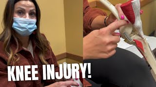 KNEE INJURY  DOES MOM NEED KNEE SURGERY  VISITING THE ORTHOPEDIC SURGEON [upl. by Amadis]