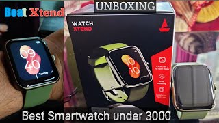 Boat Xtend UNBOXING  BEST SMARTWATCH UNDER 3000  GREEN COLOUR [upl. by Micaela459]