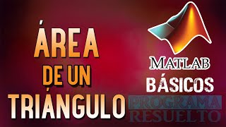 10 Matlab – Área de un triángulo dadas sus coordenadas 12 [upl. by Barna516]