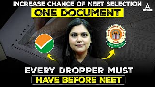 Every Dropper Must Have 😲This Document 📃 Before NEET  Garima Goel [upl. by Ilyah]