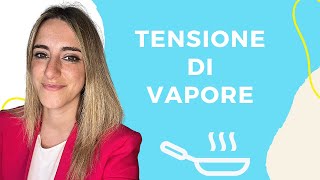 Tensione di vapore  Cosè in 6 parole [upl. by Esidnak]