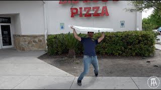 Barstool Pizza Review  Big Lous Pizza San AntonioTX [upl. by Rolyak]