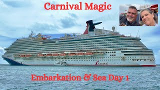 Carnival Magic Western Caribbean Cruise Embarkation and Sea Day 1 [upl. by Aniehs50]