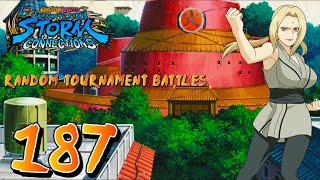 Naruto Storm Connections Random Tournament Battles 187 Tsunade wo Haori Jacket [upl. by Halley]