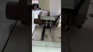 Fabric Non woven Loop Making ultrasonic Machine [upl. by Addiel]