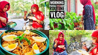 Morning Routine VlogShayya Biriyani Recipe included Tastetours by Shabna Hasker [upl. by Galan]