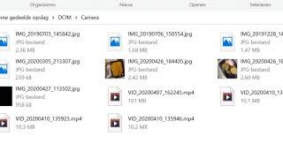Fotos overzetten van smartphone naar pc [upl. by Harim]