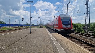 DB Regio Nordost  Mitfahrt im RE2 von Nauen bis Berlin Ostbahnhof im Dosto03 Mod [upl. by Havelock]