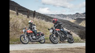 Old and New  2019 Kawasaki Z900RS and 1972 Kawasaki Z1 [upl. by Irolam522]