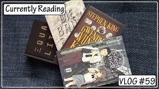 Weekly Currently Reading VLOG 59  Herbstferien krank QualityLand und Stephen King [upl. by Aksehcnarf]