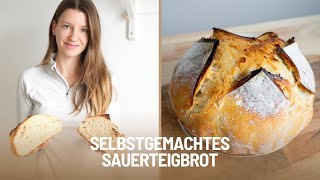 Sauerteigbrot einfach selbst machen  Immer knuspriges amp frisches Brot zuhause genießen [upl. by Arivle]