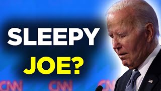 Biden quotI Almost Fell Asleep On Stagequot The President Blames Foreign Travel For Sleepy Debate Debacle [upl. by Snahc219]