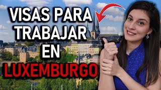 🚨 Tipos de VISA para EMIGRAR a LUXEMBURGO ✅  Carolina Escorcio [upl. by Sillyrama]